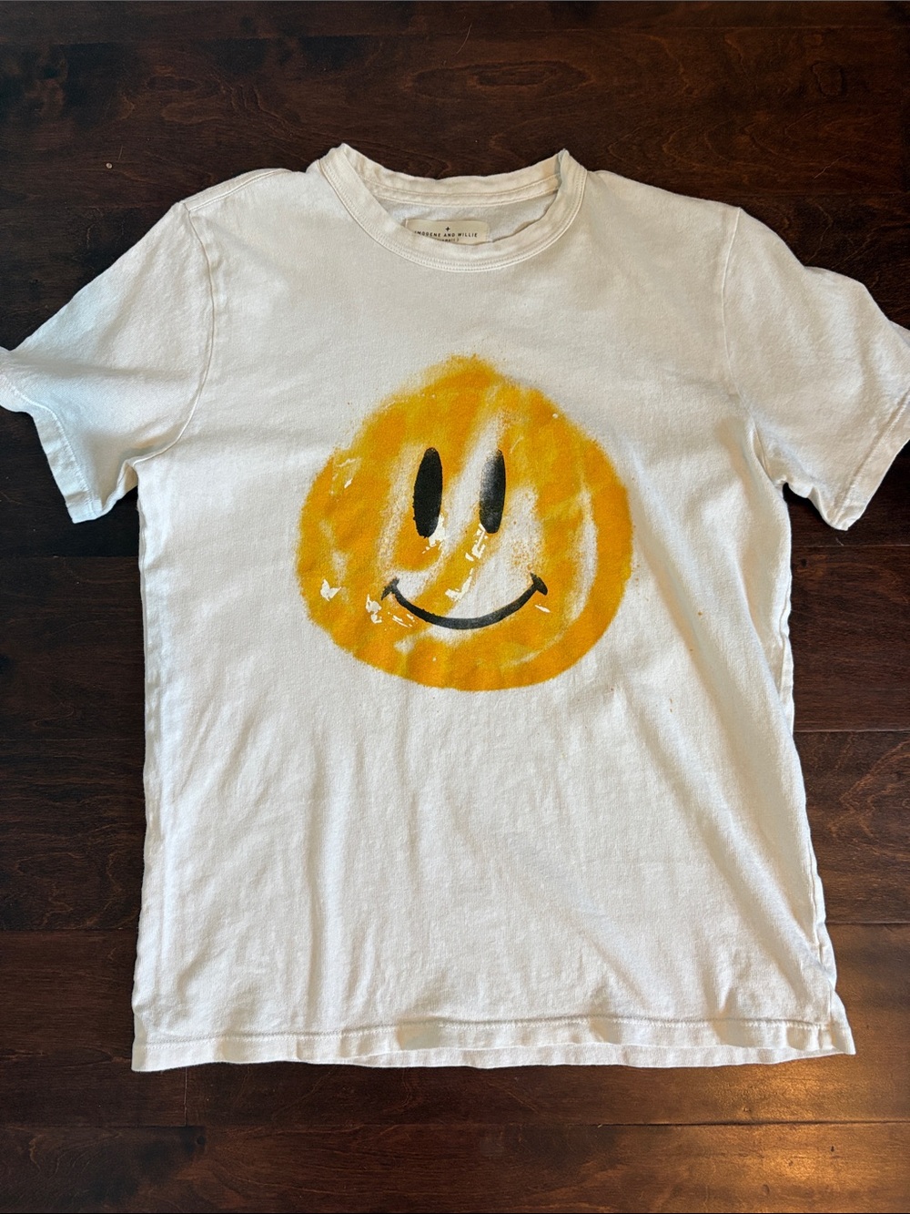 Imogene and Willie smiley tee XS
